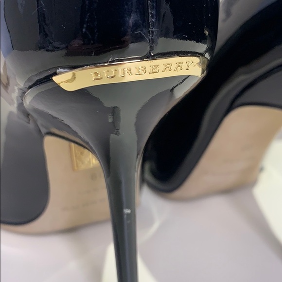 Burberry Kensal 100 Peep Toe Pump - Picture 6 of 9
